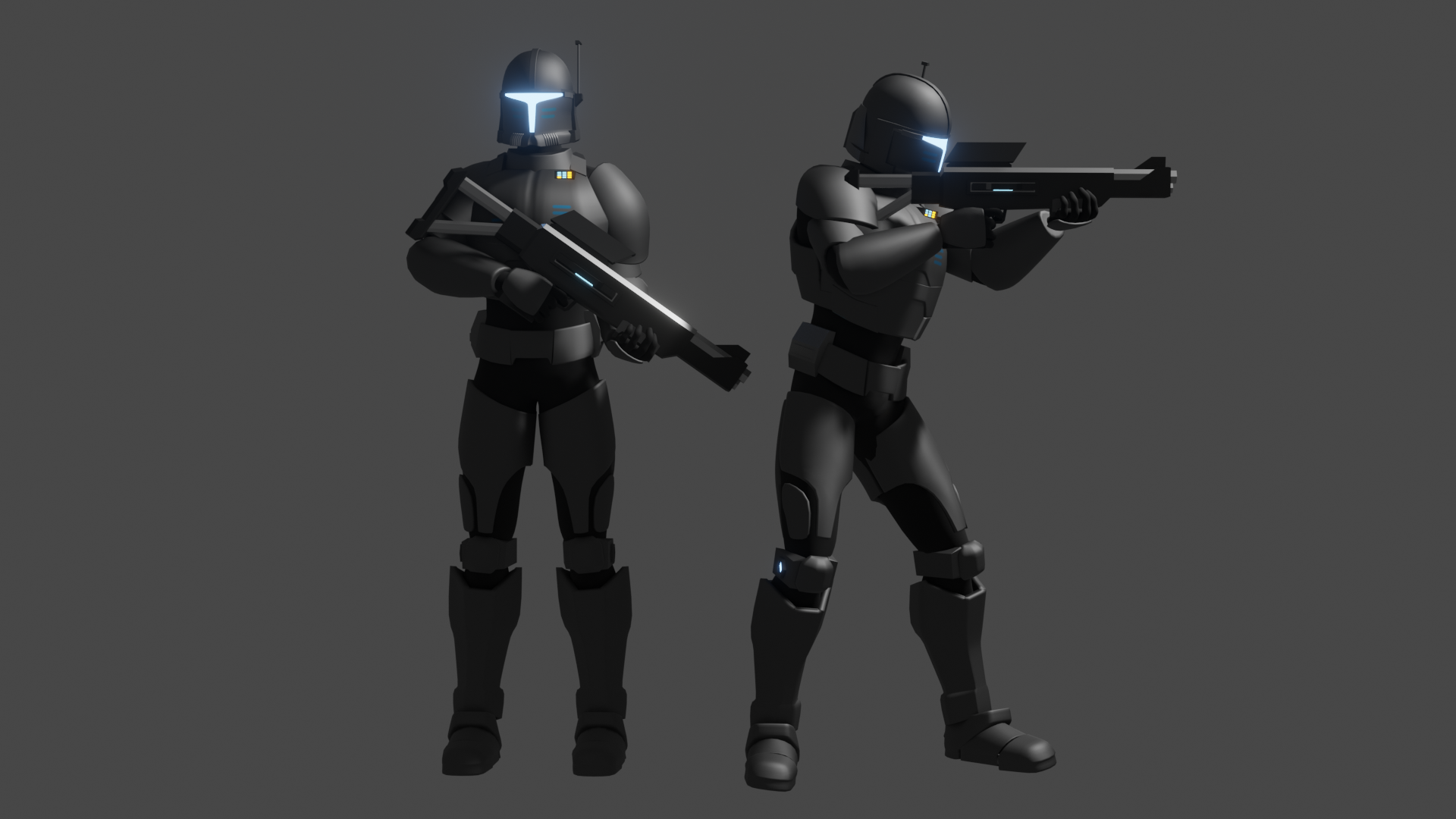 Sci-Fi Commander | Animation-Ready preview image 1